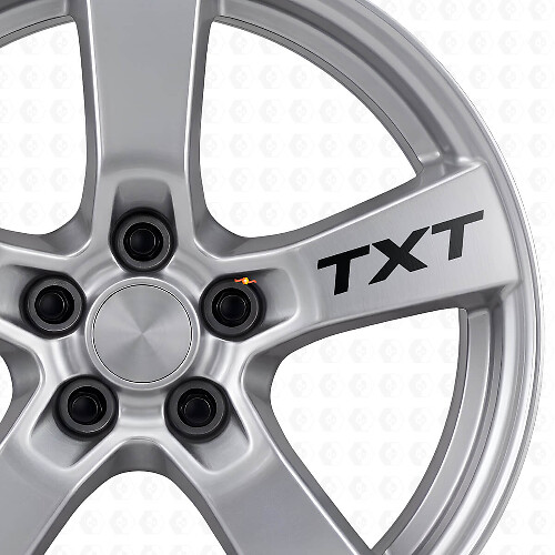 Juego de Calcomanías de Vinilo con Letras Personalizadas para Ruedas para Suba WRX