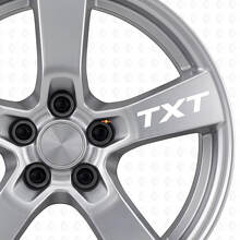 Juego de Calcomanías de Vinilo con Letras Personalizadas para Ruedas para Suba WRX_5
