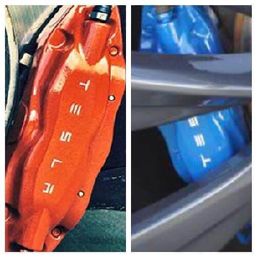 Calcomanía Vinilo de 10 piezas Personalizada para Caliper de Freno TESLA Inscripción Superpuesta Gráfica