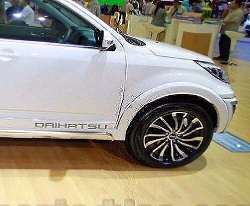 Juego de vinilos con letras de marca para puerta lateral para Daihatsu