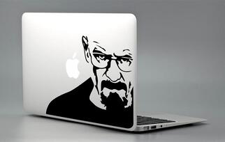 Breaking Bad - Macbook pegatina calcomanía portátil Pro Air regalo de cumpleaños Mac Heisenberg

