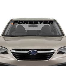 Pegatina de calcomanía de vinilo de banner de parabrisas Fit a Suba Forester
 2