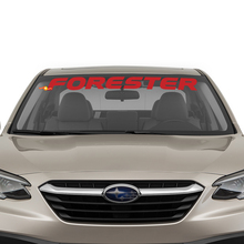 Pegatina de calcomanía de vinilo de banner de parabrisas Fit a Suba Forester
 3