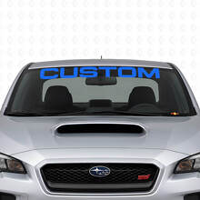 Vinilo de calcomanía para banda personalizada de parabrisas para Subaru Impreza_2