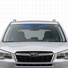 Vinilo de Letras Personalizadas para Parabrisas para Subaru Forester_2
