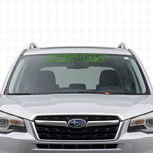 Vinilo de Letras Personalizadas para Parabrisas para Subaru Forester_3