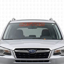 Vinilo de Letras Personalizadas para Parabrisas para Subaru Forester_4