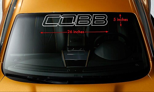 Vinilo adhesivo para parabrisas COBB Outline para coches