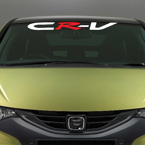 Calcomanía de vinilo para parabrisas para Honda CR-V - 30" x 5"