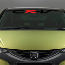 Vinilo adhesivo para parabrisas con logotipo CR-V para Honda CR-V_3
