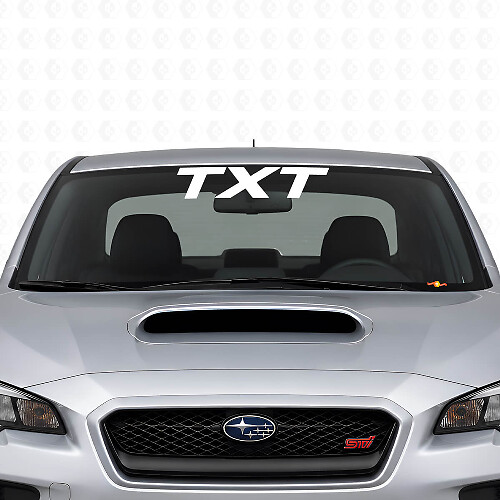 Vinilo adhesivo personalizado para parabrisas para Suba WRX