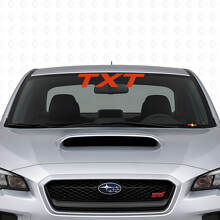 Vinilo adhesivo personalizado para parabrisas para Suba WRX_4