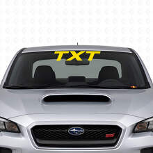 Vinilo adhesivo personalizado para parabrisas para Suba WRX_5