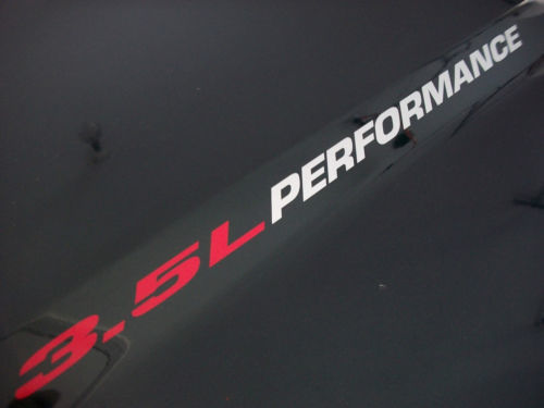 Adhesivos capota 3.5L PERFORMANCE Ford F150 Ecoboost Twin Turbo 2010 - 2020