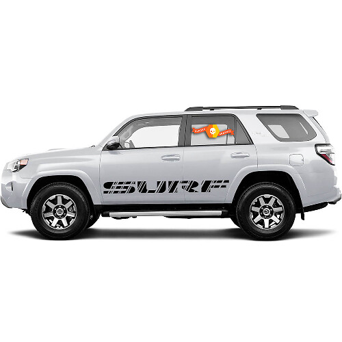 Toyota 4Runner Surf gráficos de estilo retro calcomanías de rayas laterales