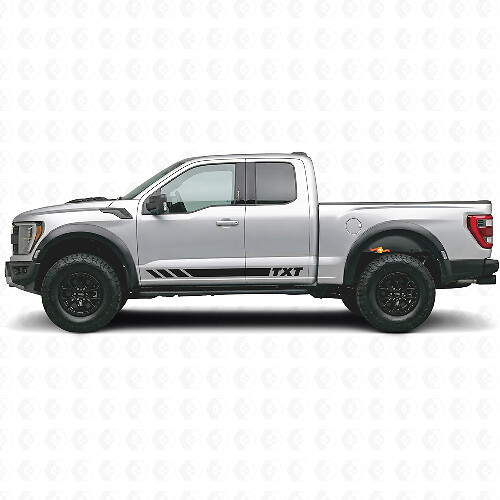 Kit de calcomanías de vinilo de franja lateral personalizada para Musclecar Power Truck SVT 2017