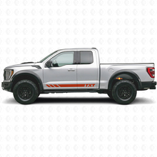 Kit de calcomanías de vinilo de franja lateral personalizada para Musclecar Power Truck SVT 2017_4