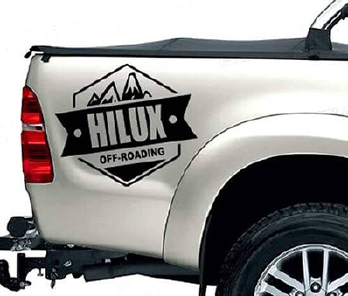 Juego de Vinilos Laterales de Estilo Off-Road para Toyota Hilux