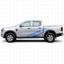 Kit de calcomanías de vinilo para los laterales con letras personalizadas Mud Splash para Musclecar Ranger_2