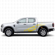 Kit de calcomanías de vinilo para los laterales con letras personalizadas Mud Splash para Musclecar Ranger_5