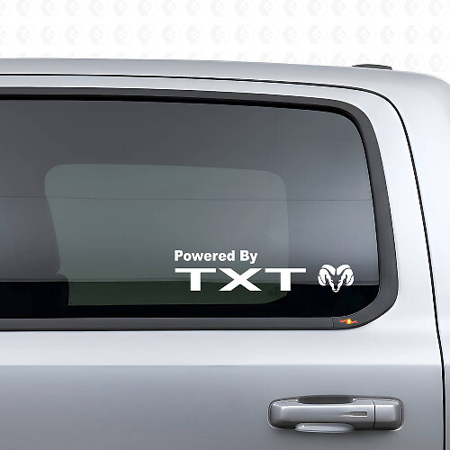 Vinilo Adhesivo Personalizado Para Ventana con Energía para Dodge Ram