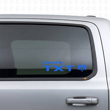 Vinilo Adhesivo Personalizado Para Ventana con Energía para Dodge Ram_2