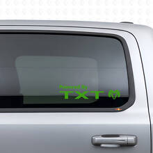 Vinilo Adhesivo Personalizado Para Ventana con Energía para Dodge Ram_3