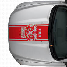 Kit de Calcomanías de Vinilo con Rayas Laterales Traseras y Capó Estilo Hemi para Dodge Ram 1500 2500_7
