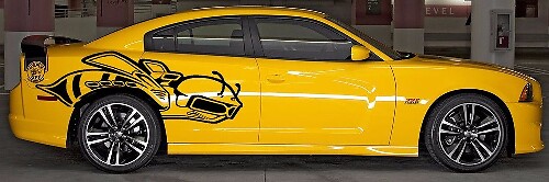 Kit de Vinilo Lateral Super Bee para Dodge Charger 2013-2014