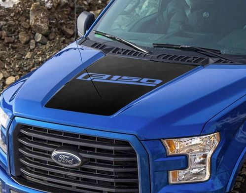 Ford F-150 2015-2016 F150 gráficos de capó calcomanía con franja lateral 2