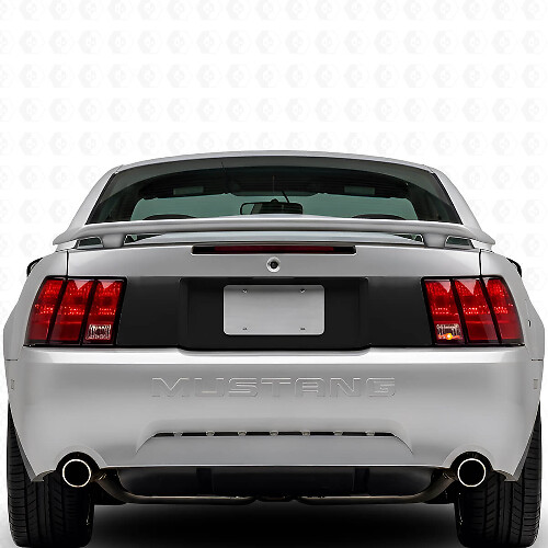 Calcomanía de vinilo para panel trasero del maletero en negro para Musclecar Musclecarmodel 1999-04