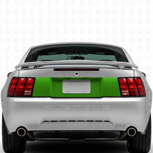 Calcomanía de vinilo para panel trasero del maletero en negro para Musclecar Musclecarmodel 1999-04_3