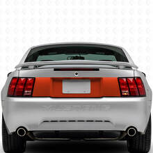 Calcomanía de vinilo para panel trasero del maletero en negro para Musclecar Musclecarmodel 1999-04_4