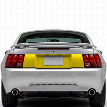 Calcomanía de vinilo para panel trasero del maletero en negro para Musclecar Musclecarmodel 1999-04_5