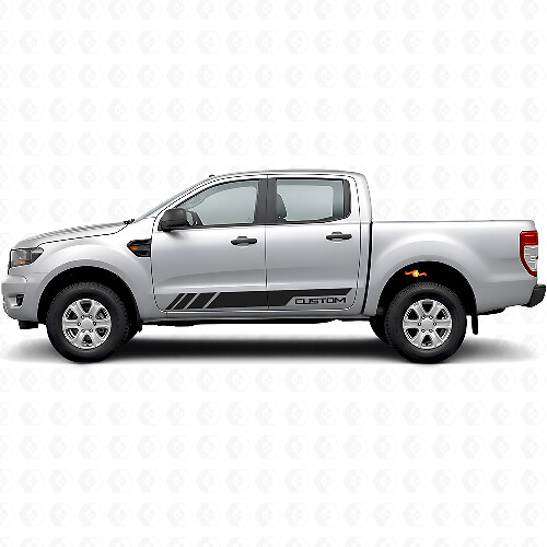Kit de calcomanías de vinilo personalizadas para franjas laterales de carreras para Musclecar Ranger T6