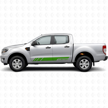 Kit de calcomanías de vinilo personalizadas para franjas laterales de carreras para Musclecar Ranger T6_3