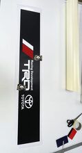 Vinilo adhesivo con banner en parabrisas con logotipo TRD para coches Toyota_2