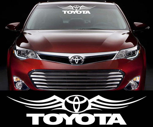 Toyota Racing Decal Sticker Car Window Parabrisas coches y motocicletas