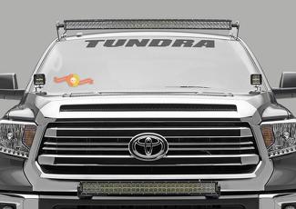 Tundra Front Windshield Banner Decal Sticker 36 Toyota Truck Off Road Sport 4x4