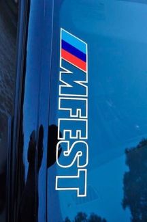 Fusion Sports Powered by BMW M Motorsport Vinyl Decal Sticker E36 M3 M5 ...