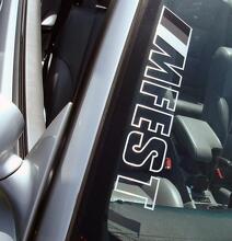 Bimmerfest MFEST bimmer fest Vinilo Pegatinas Calcomanías se adapta a e92 e36 e46 F10 F30 M3 M4 Competition BMW
 3