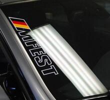 Bimmerfest MFEST bimmer fest Vinilo Pegatinas Calcomanías se adapta a e92 e36 e46 F10 F30 M3 M4 Competition BMW
 4