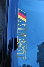 Bimmerfest MFEST bimmer fest Vinilo Pegatinas Calcomanías se adapta a e92 e36 e46 F10 F30 M3 M4 Competition BMW
 5