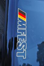 Bimmerfest MFEST bimmer fest Vinilo Pegatinas Calcomanías se adapta a e92 e36 e46 F10 F30 M3 M4 Competition BMW
 6