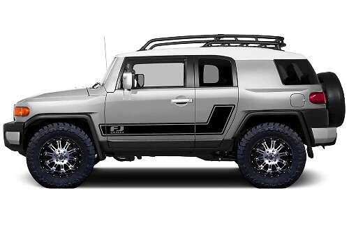 Kit de calcomanías de franja lateral personalizada para Toyota FJ Cruiser 2007-2014