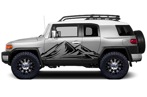 Kit de vinilos para el lateral de montaña para Toyota FJ Cruiser 2007-14