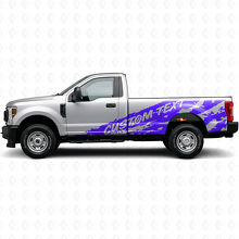 Calcomanía de vinilo personalizada lateral para salpicaduras de barro para Musclecar F-250 1999-2006_2