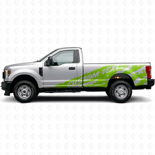 Calcomanía de vinilo personalizada lateral para salpicaduras de barro para Musclecar F-250 1999-2006_3