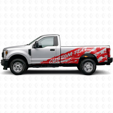 Calcomanía de vinilo personalizada lateral para salpicaduras de barro para Musclecar F-250 1999-2006_4