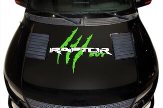 Calcomanía gráfica de vinilo Ford Raptor Hood (2010-2014)